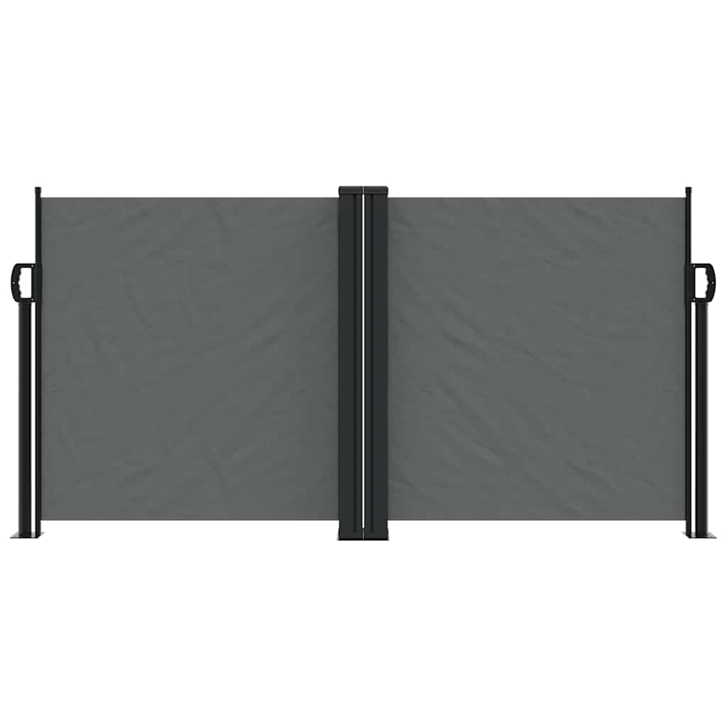 Tenda da Sole Laterale Retrattile Antracite 120x1200 cm