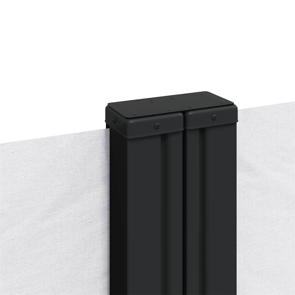 Tenda da Sole Laterale Retrattile Bianca 120x1200 cm