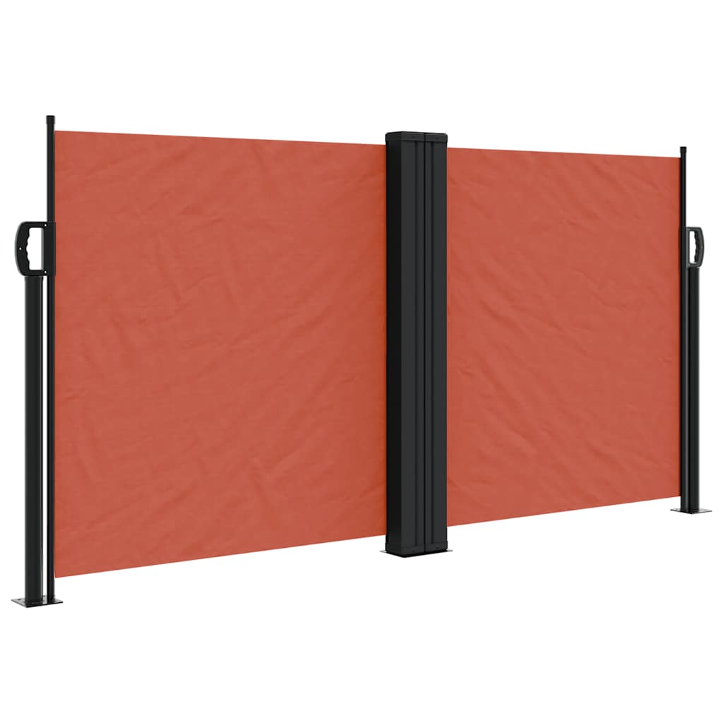 Tenda da Sole Laterale Retrattile Terracotta 120x1200 cm