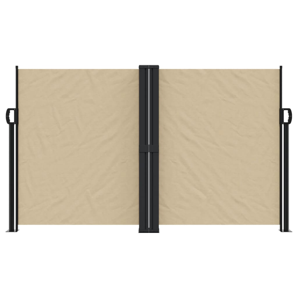 Tenda Laterale Retrattile Beige 140x1200 cm