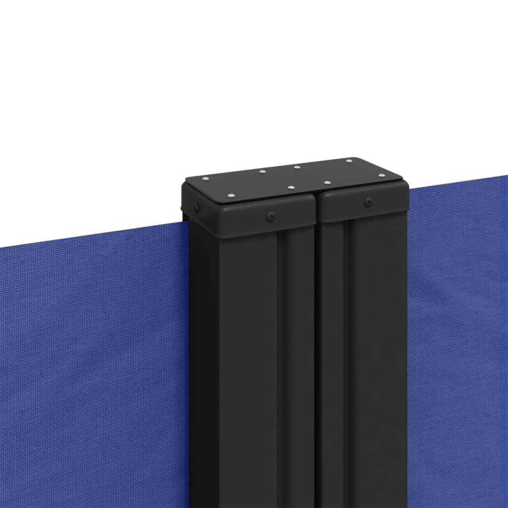Tenda da Sole Laterale Retrattile Blu 180x1200 cm