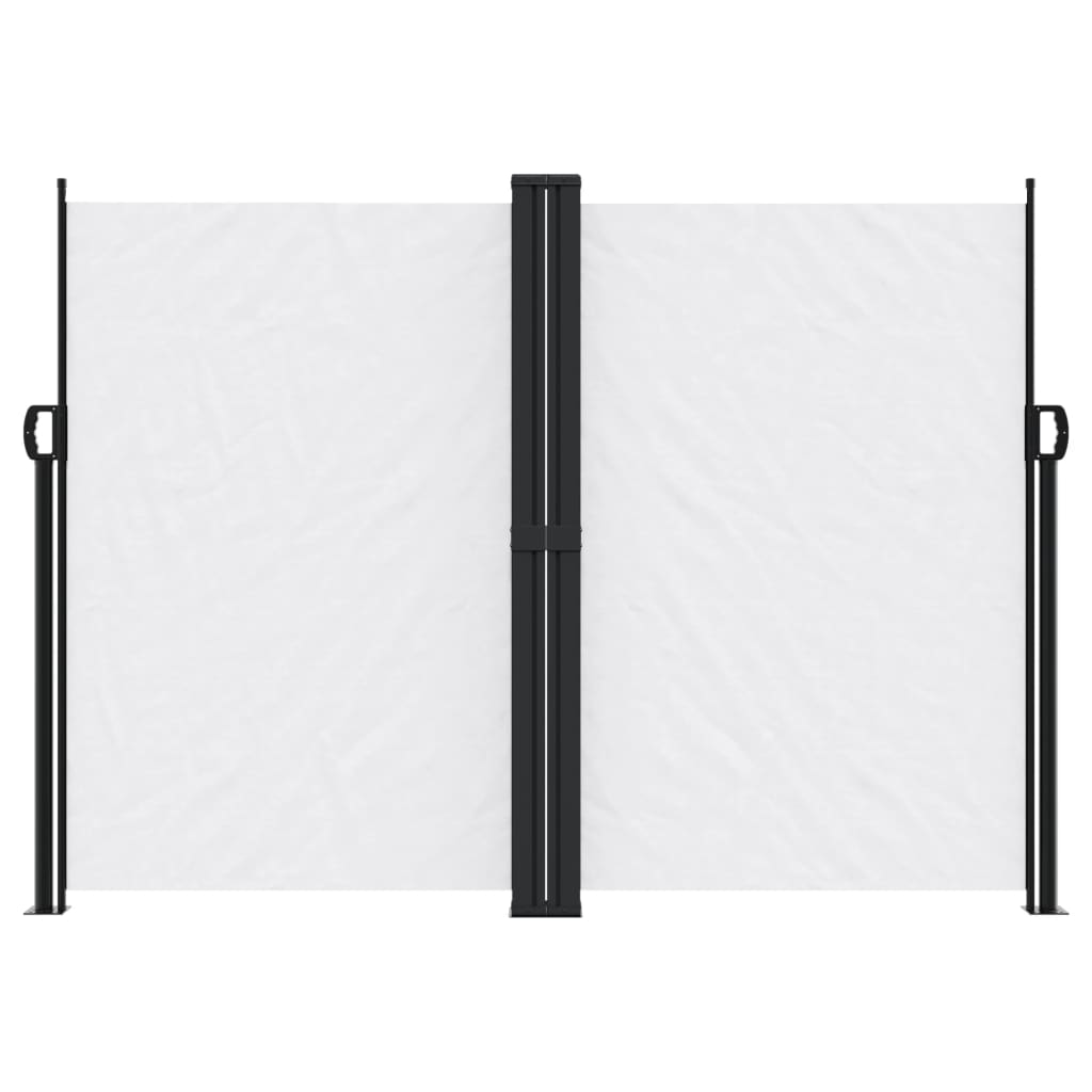 Tenda da Sole Laterale Retrattile Bianca 180x1200 cm