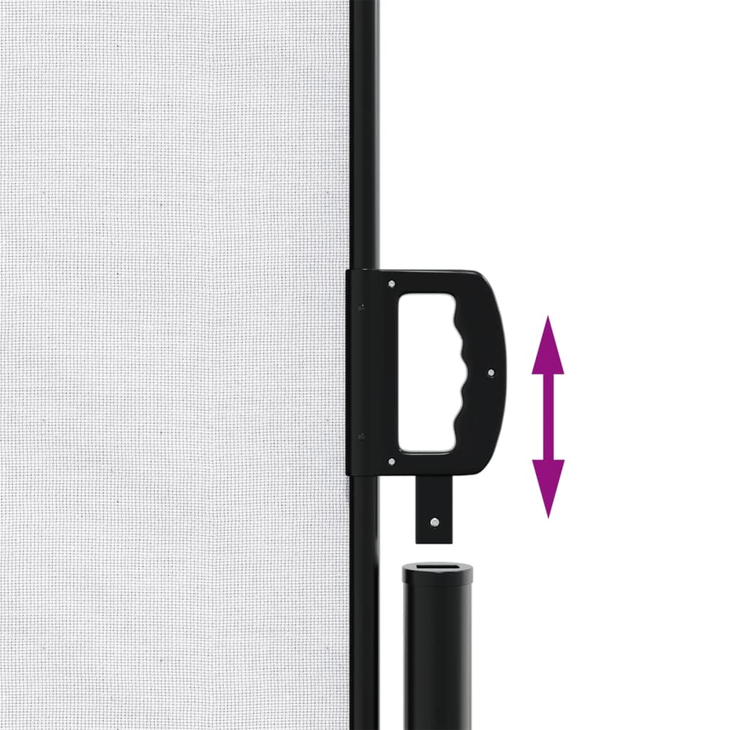 Tenda da Sole Laterale Retrattile Bianca 180x1200 cm