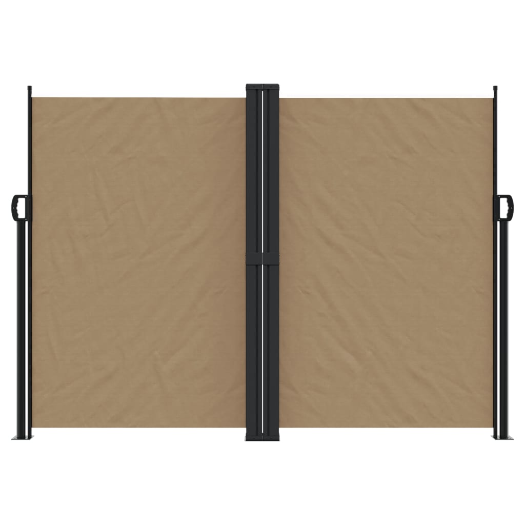Tenda da Sole Laterale Retrattile Tortora 180x1200 cm