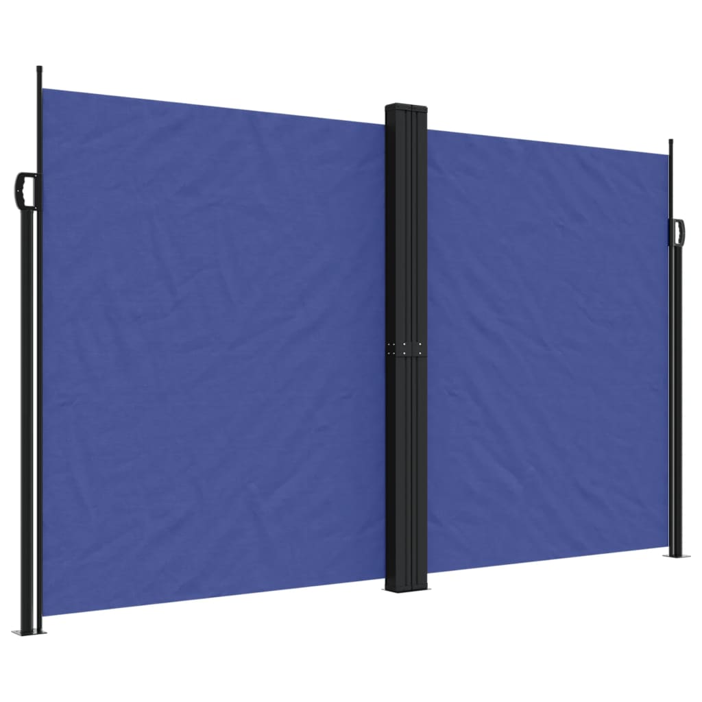 Tenda da Sole Laterale Retrattile Blu 200x1200 cm