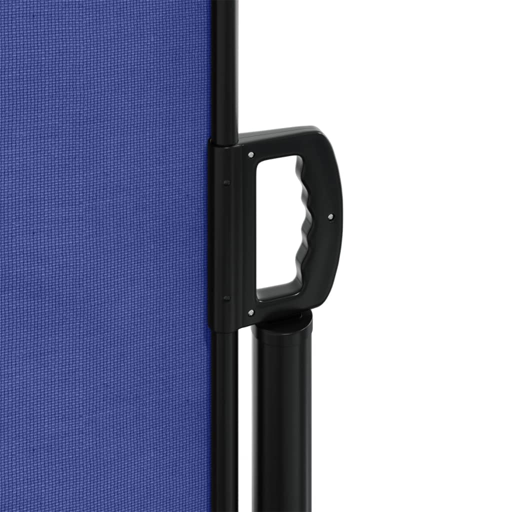 Tenda da Sole Laterale Retrattile Blu 200x1200 cm