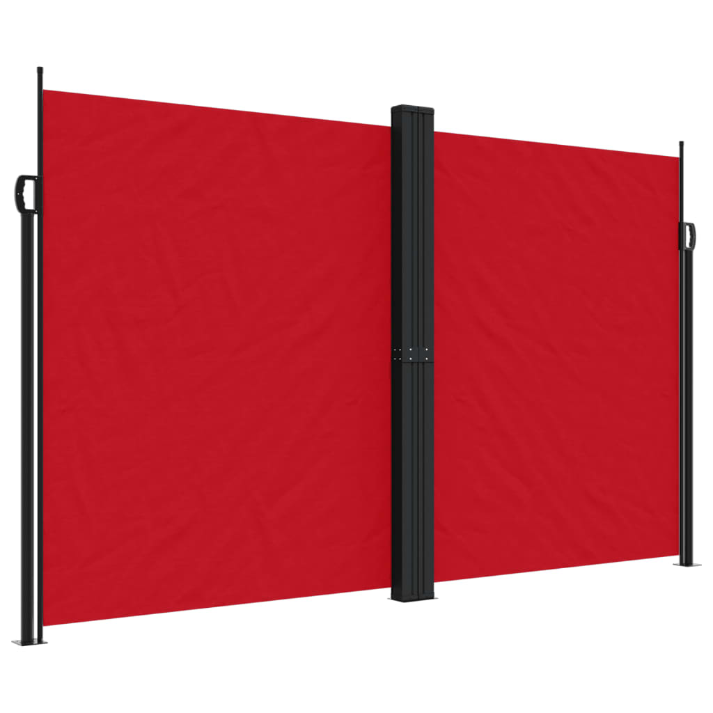 Tenda da Sole Laterale Retrattile Rossa 200x1200 cm
