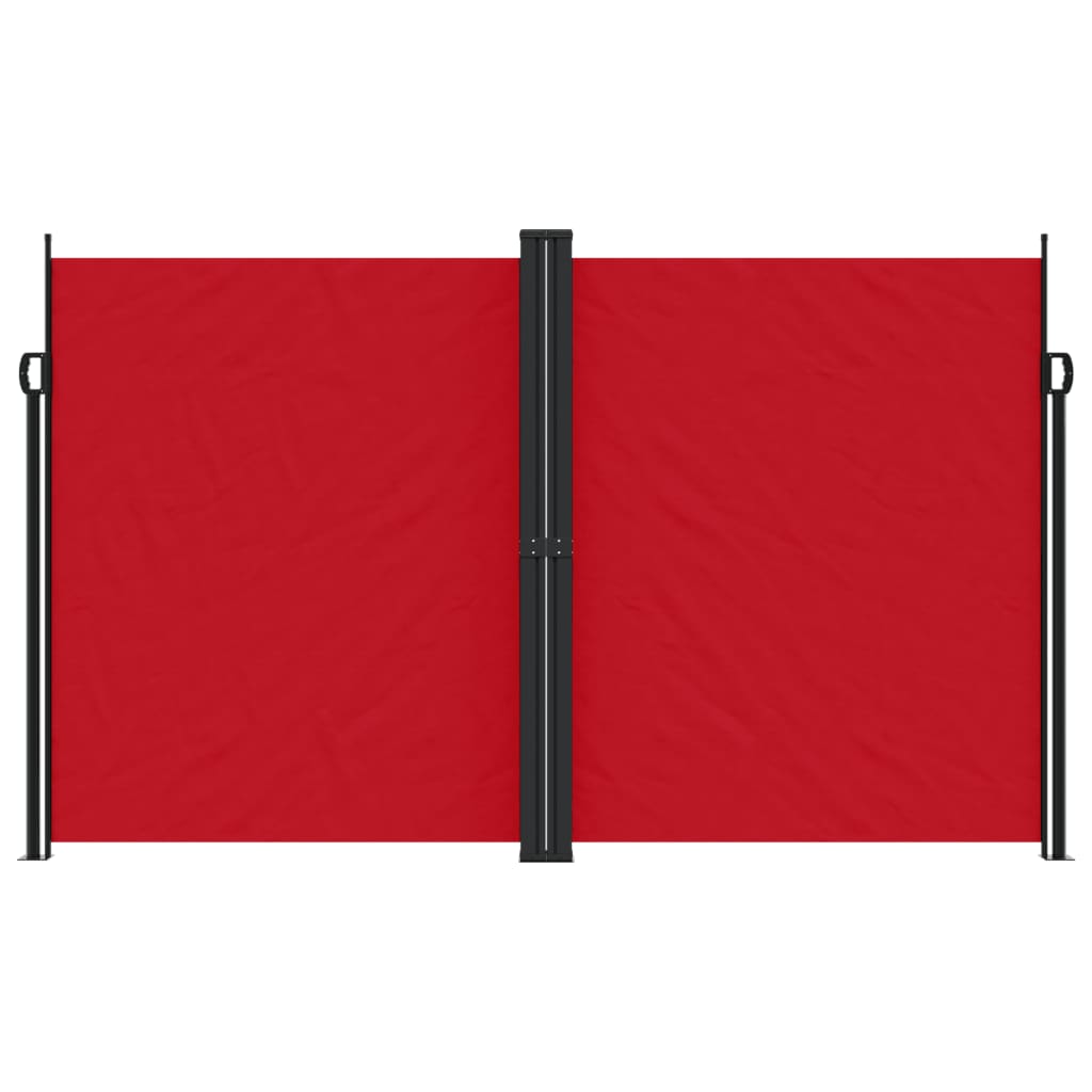 Tenda da Sole Laterale Retrattile Rossa 200x1200 cm