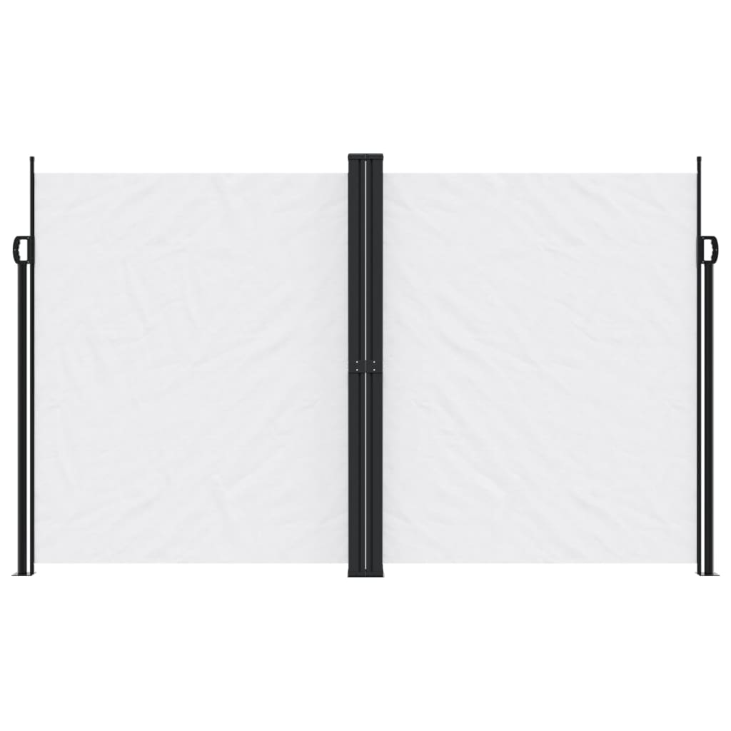 Tenda da Sole Laterale Retrattile Bianca 200x1200 cm