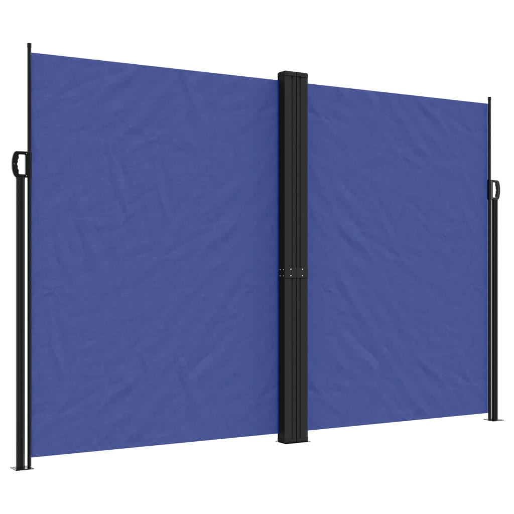 Tenda da Sole Laterale Retrattile Blu 220x1200 cm