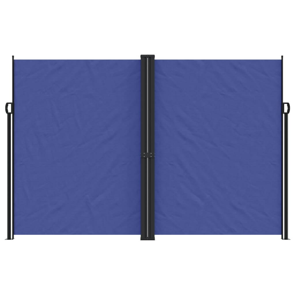 Tenda da Sole Laterale Retrattile Blu 220x1200 cm