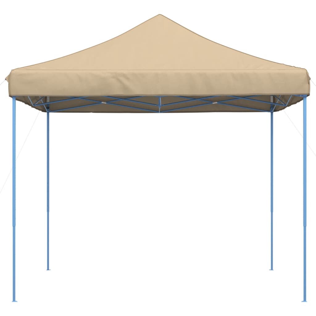 Tenda da Festa Pieghevole Pop-Up Beige 292x292x315 cm