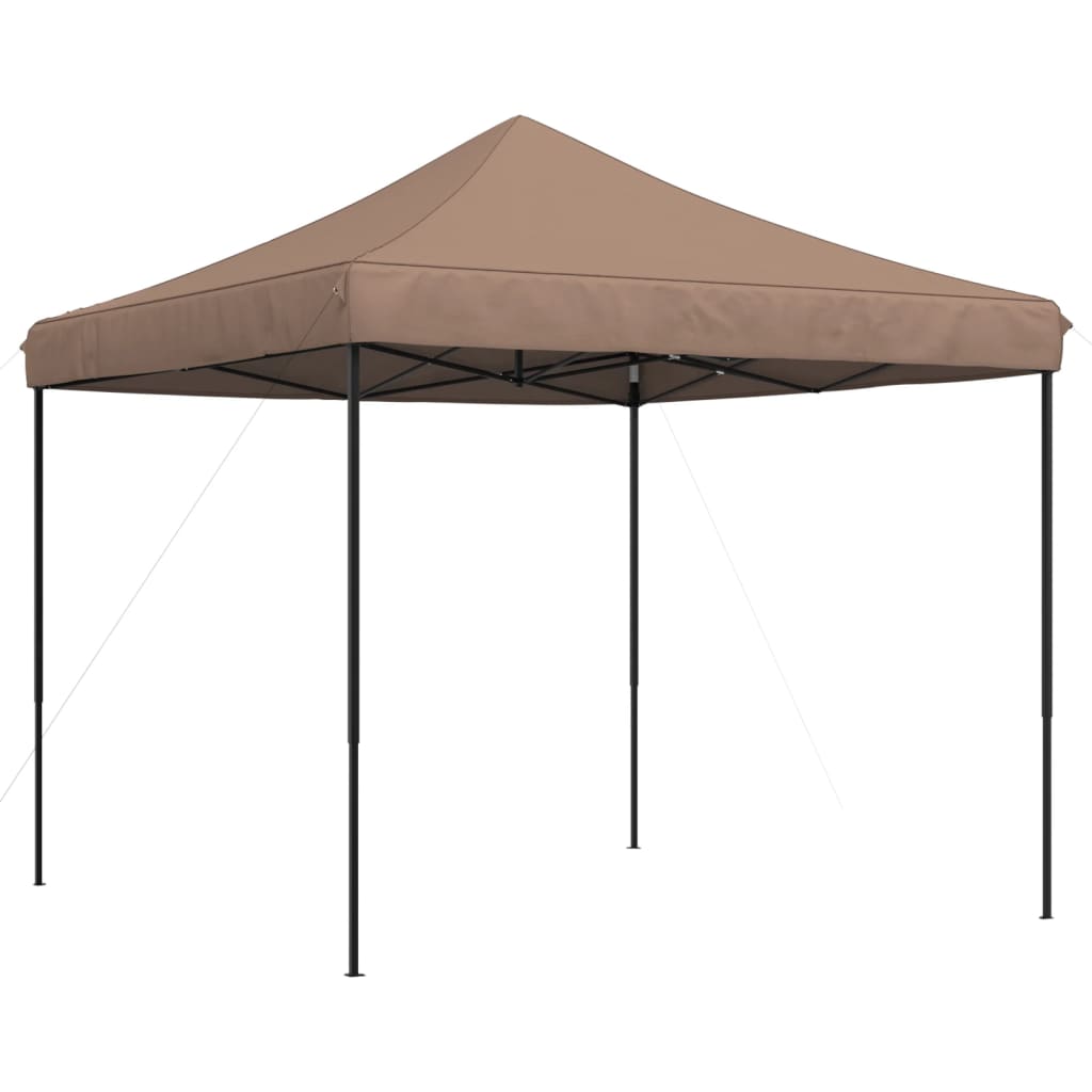 Tenda da Festa Pieghevole Pop-Up Marrone 292x292x315 cm