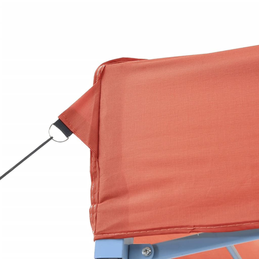 Tendone per Feste Pieghevole Pop-Up con 4 Pareti Terracotta