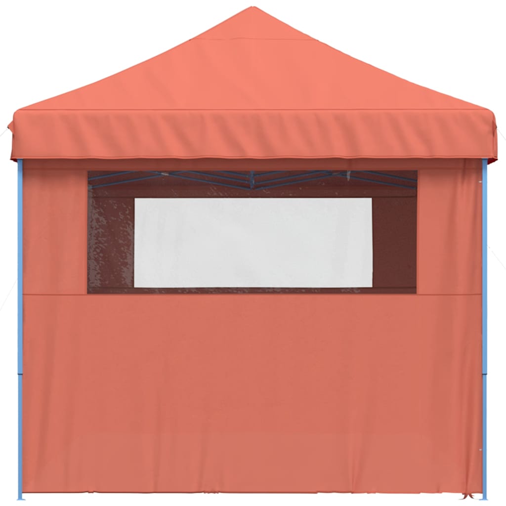Tendone per Feste Pieghevole Pop-Up con 4 Pareti Terracotta