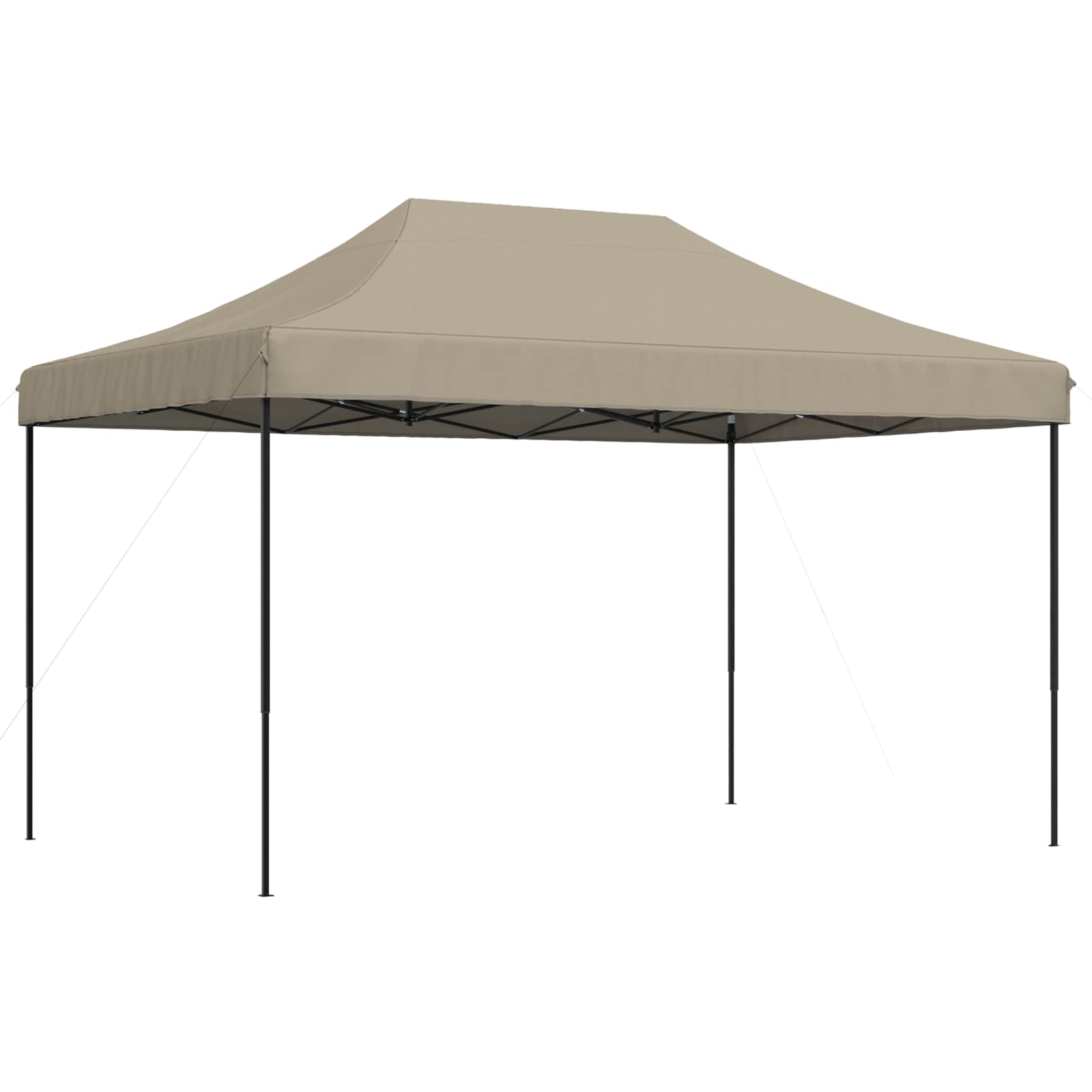 Tenda da Festa Pieghevole Pop-Up Tortora 292x292x315 cm