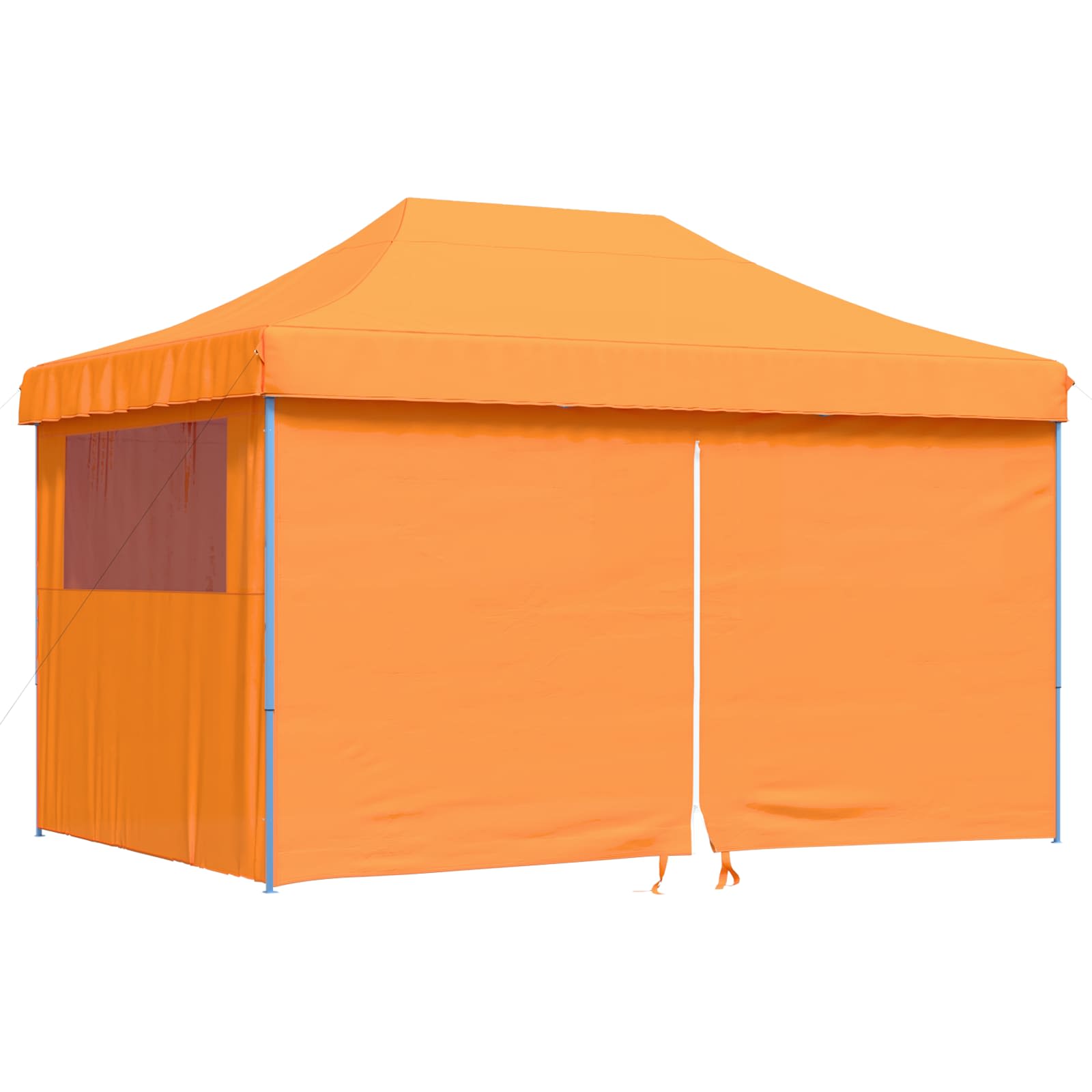 Tendone per Feste Pieghevole Pop-Up con 4 Pareti Arancione