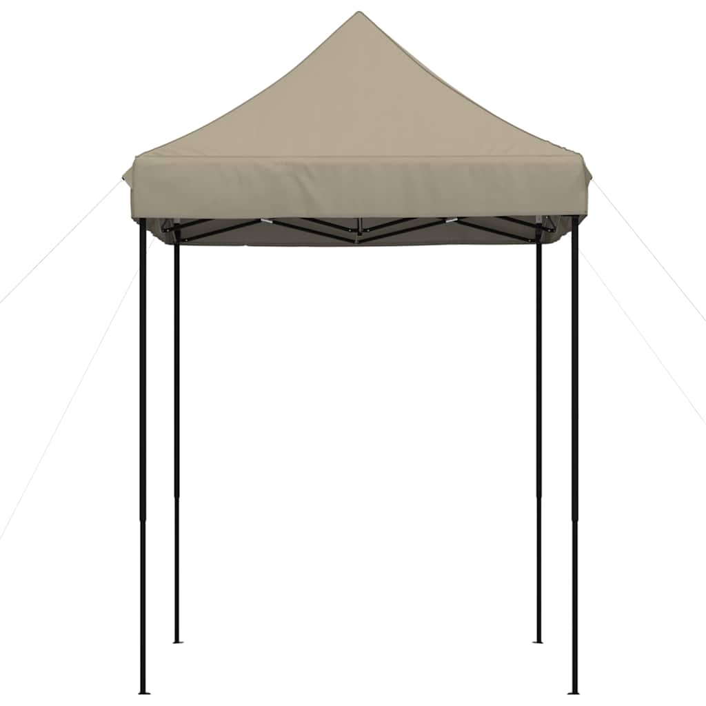 Tenda da Festa Pieghevole Pop-Up Tortora 200x200x306 cm