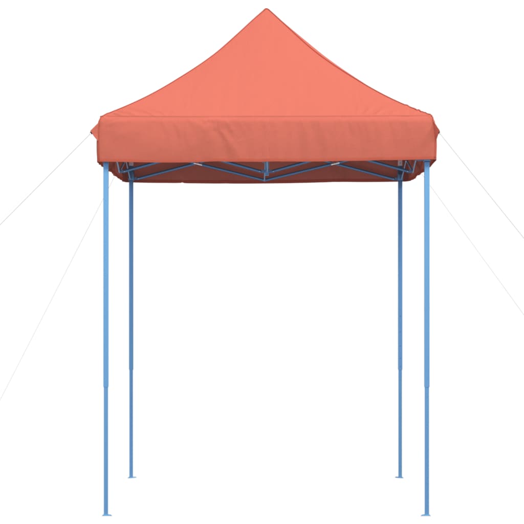 Tenda da Festa Pieghevole Pop-Up Terracotta 200x200x306 cm