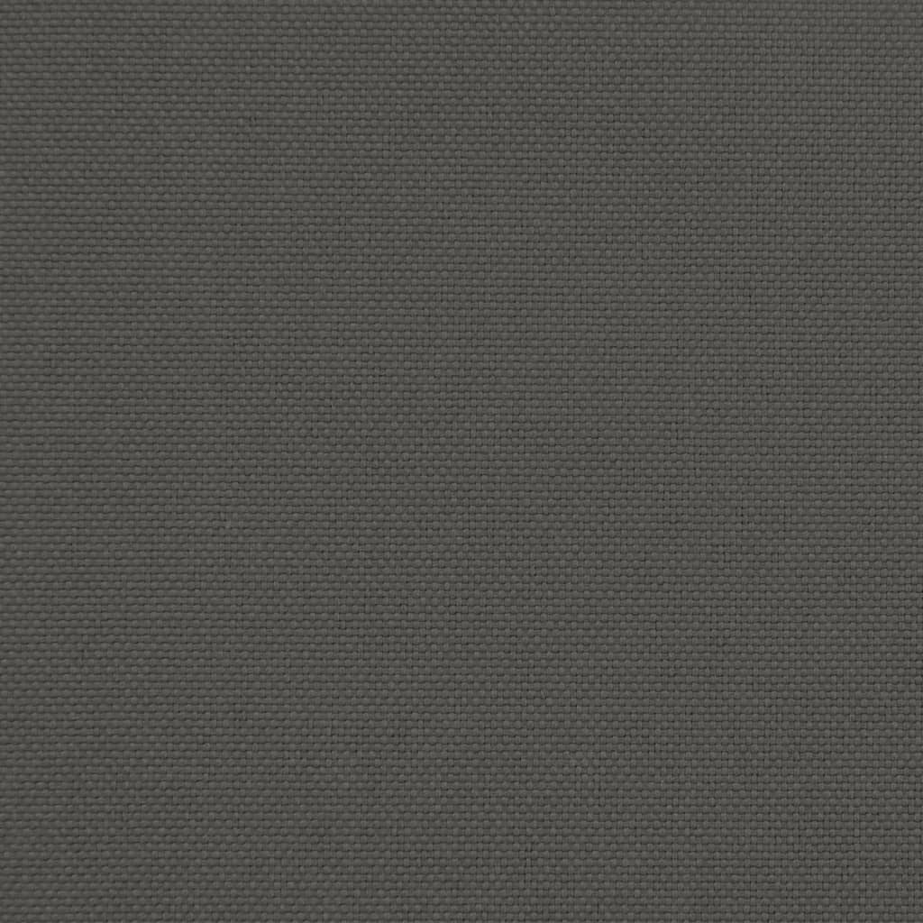 Ombrellone Giardino LED Palo Acciaio Antracite 225x225x212 cm
