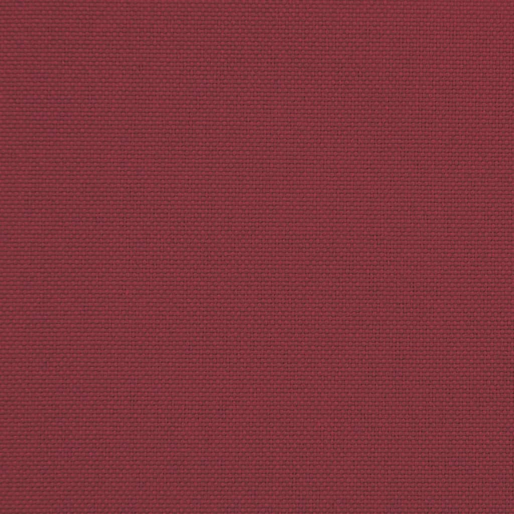 Ombrellone Giardino LED Palo Acciaio Rosso Bordò 225x225x212 cm