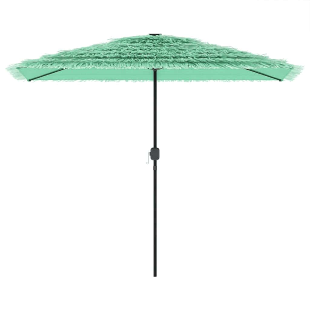 Ombrellone Giardino con Palo in Acciaio Verde 300x200x250 cm