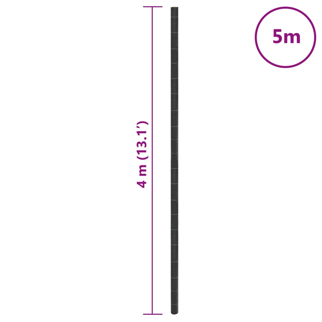 Membrana Antierbacce Nera 4x5 m in PP
