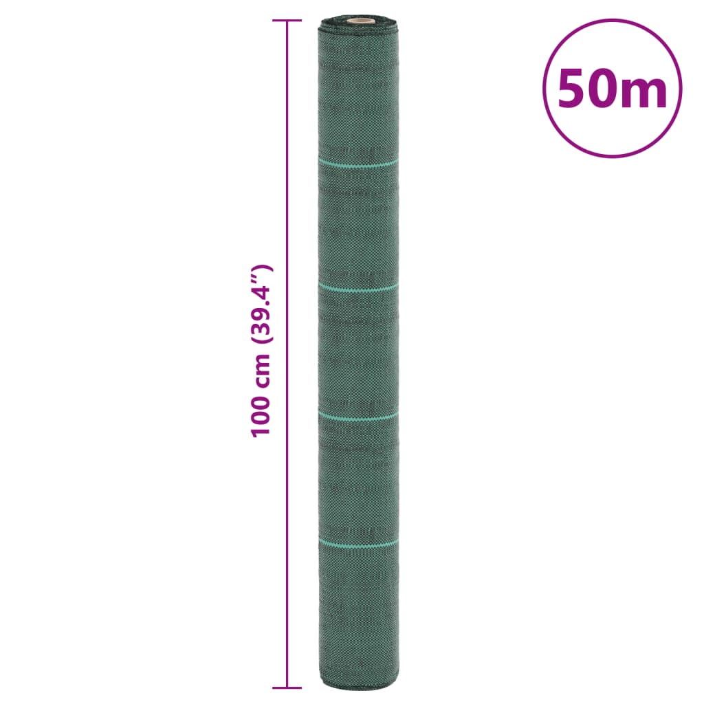 Membrana Antierbacce Verde 1x50 m in PP