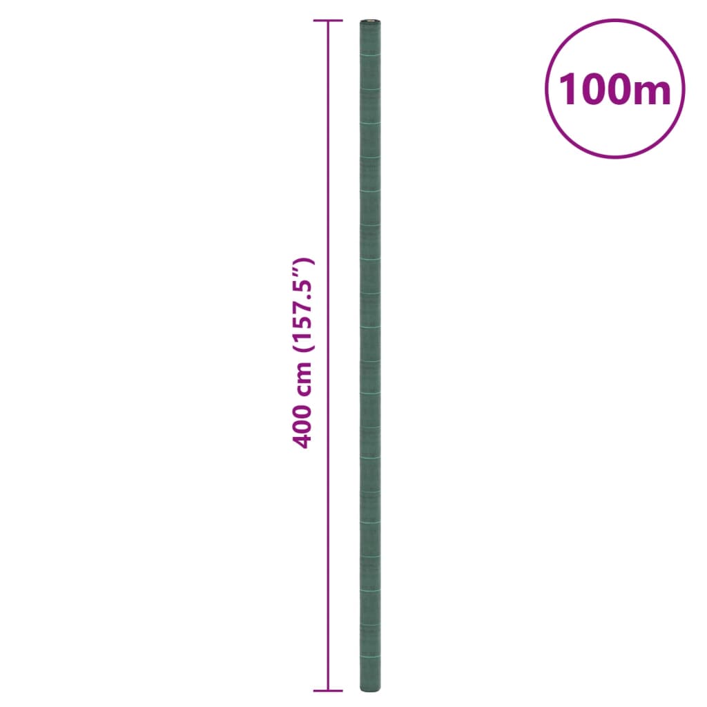 Membrana Antierbacce Verde 4x100 m in PP