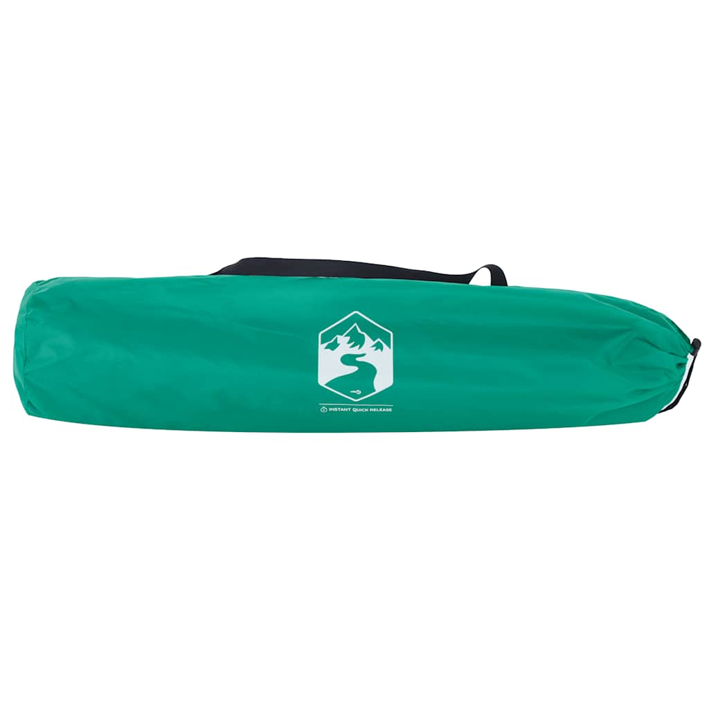 Tenda da Spiaggia 2 Persone Verde Rilascio Rapido Impermeabile