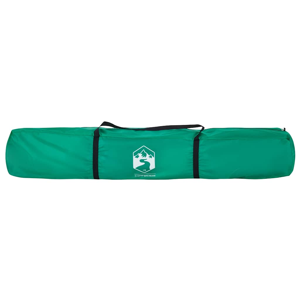 Tenda da Spiaggia 4 Persone Verde Rilascio Rapido Impermeabile