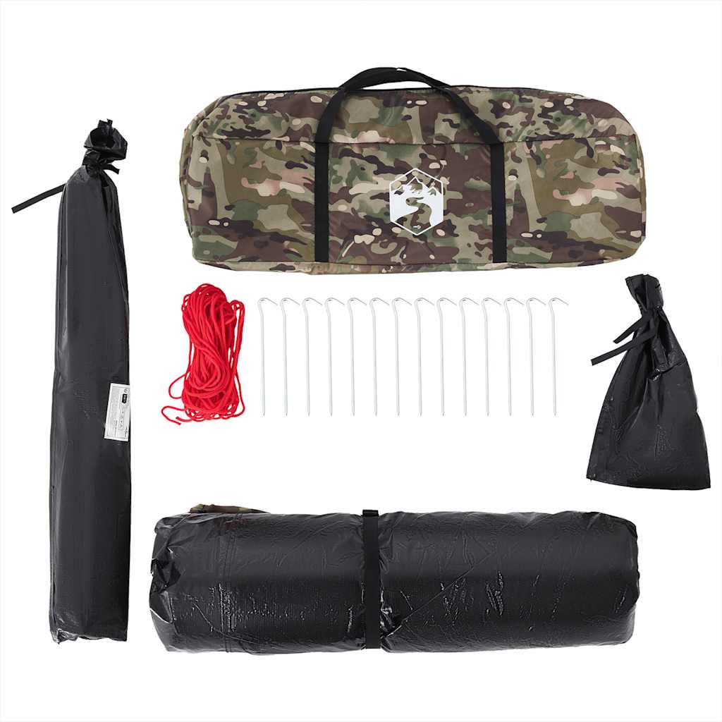 Tenda da Pesca per 2 Persone Mimetica Impermeabile
