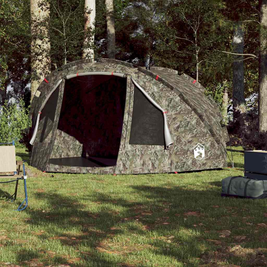 Tenda da Pesca per 2 Persone Mimetica Impermeabile