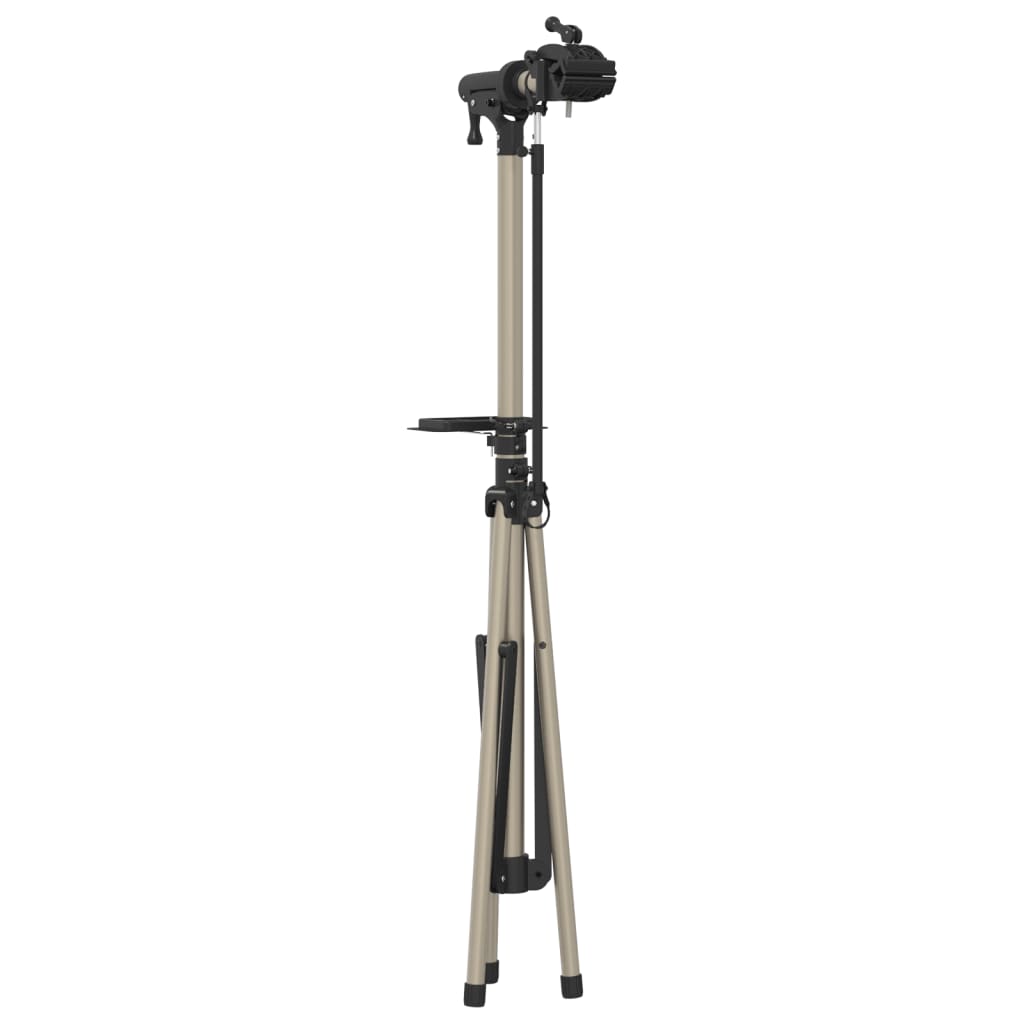 Supporto per Riparazione Bici Regolabile 120-165 cm Alluminio