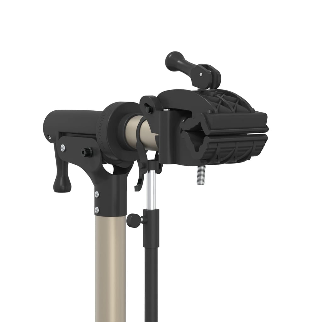 Supporto per Riparazione Bici Regolabile 120-165 cm Alluminio