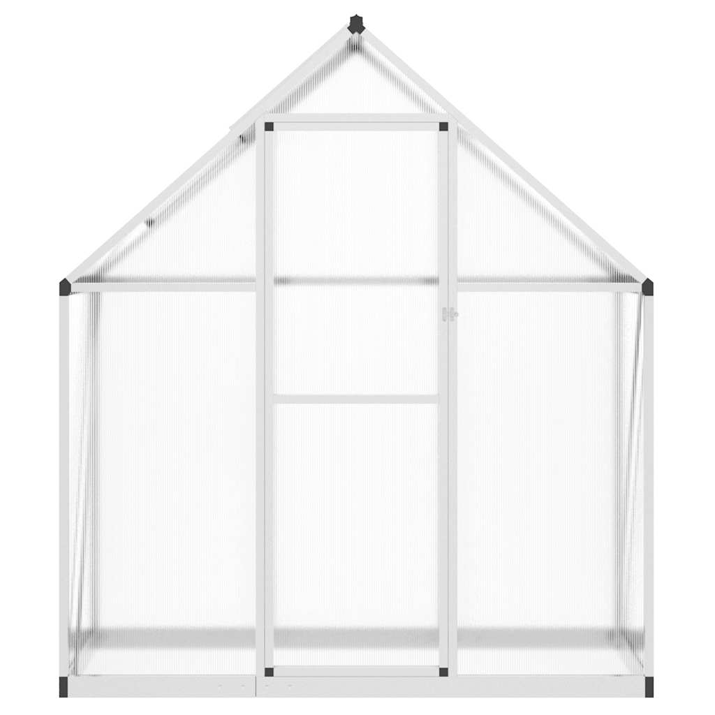 Serra con Base Argento 169x58x195 cm in Alluminio