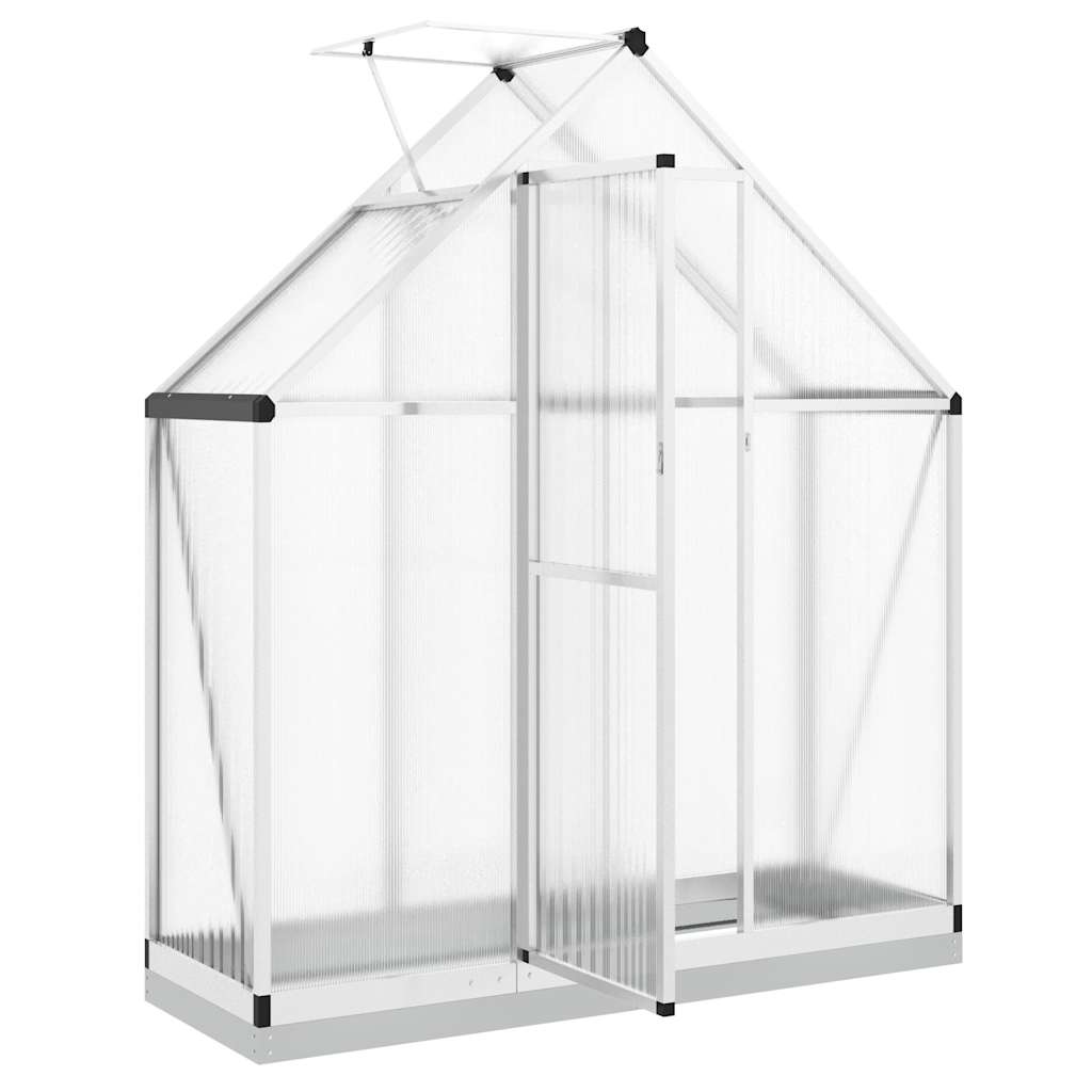 Telaio Serra con Base Argento 169x58x202 cm in Alluminio