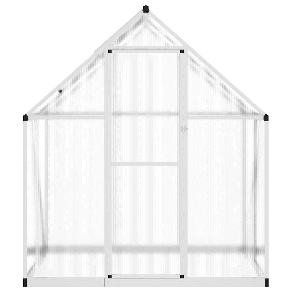 Telaio Serra con Base Argento 169x114x195 cm in Alluminio