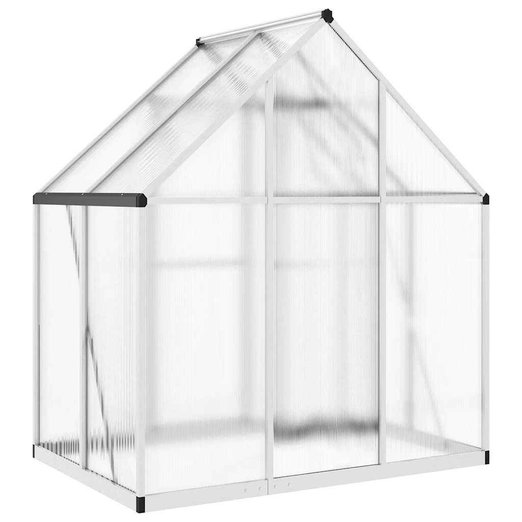 Telaio Serra con Base Argento 169x114x195 cm in Alluminio