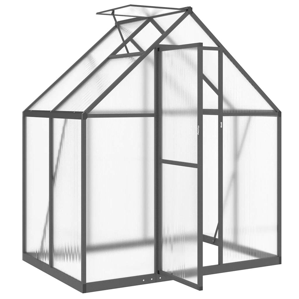 Telaio Serra con Base Antracite 169x114x195 cm in Alluminio