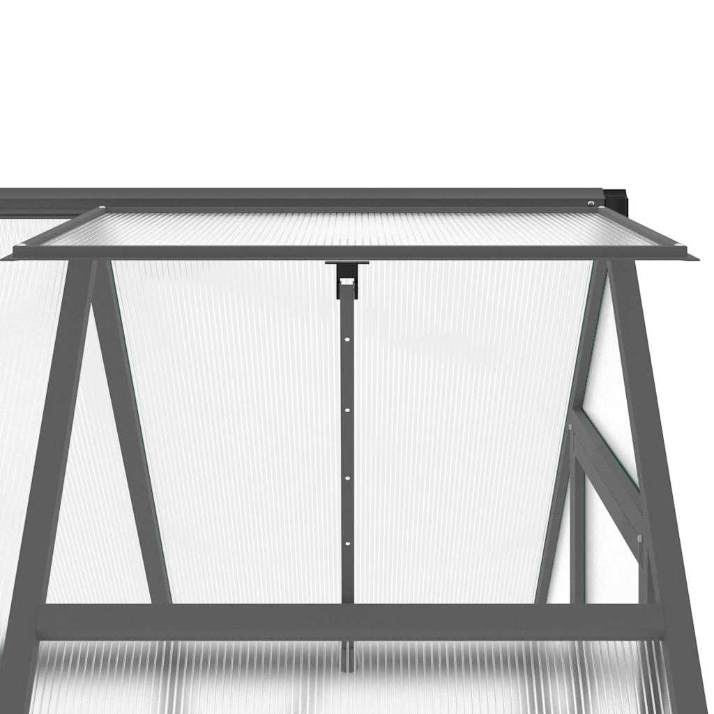 Telaio Serra con Base Antracite 169x114x195 cm in Alluminio