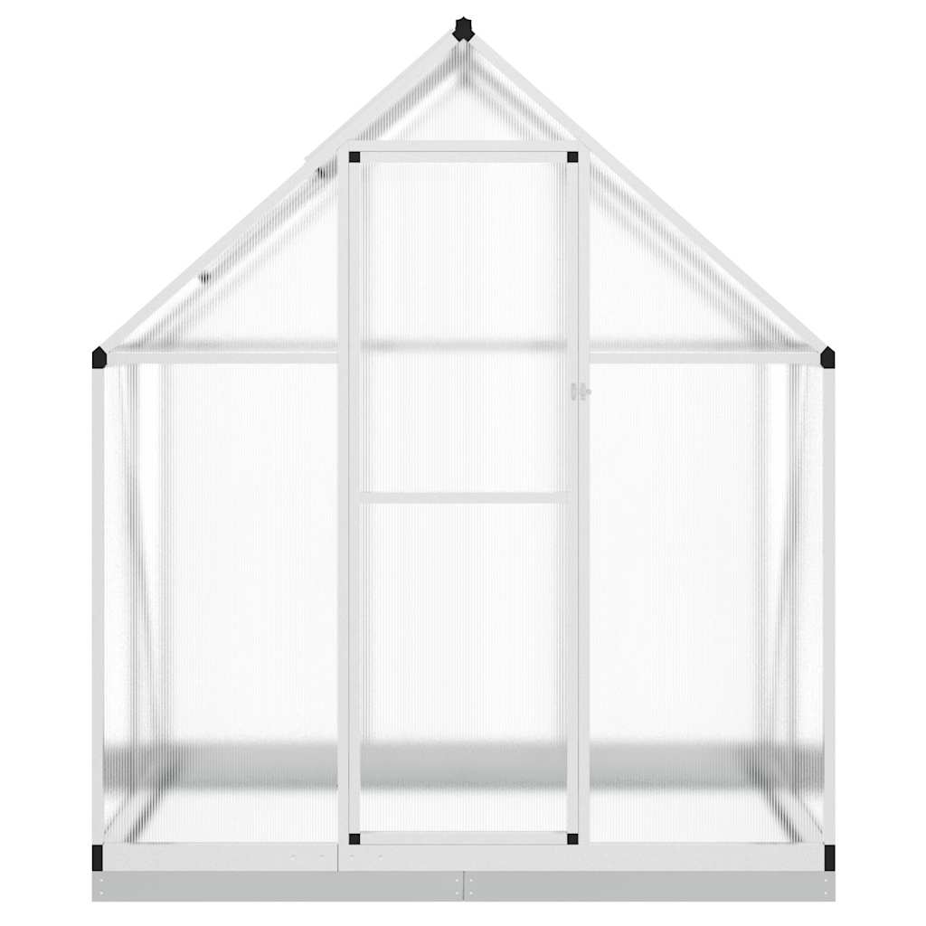 Telaio Serra con Base Argento 169x114x202 cm in Alluminio