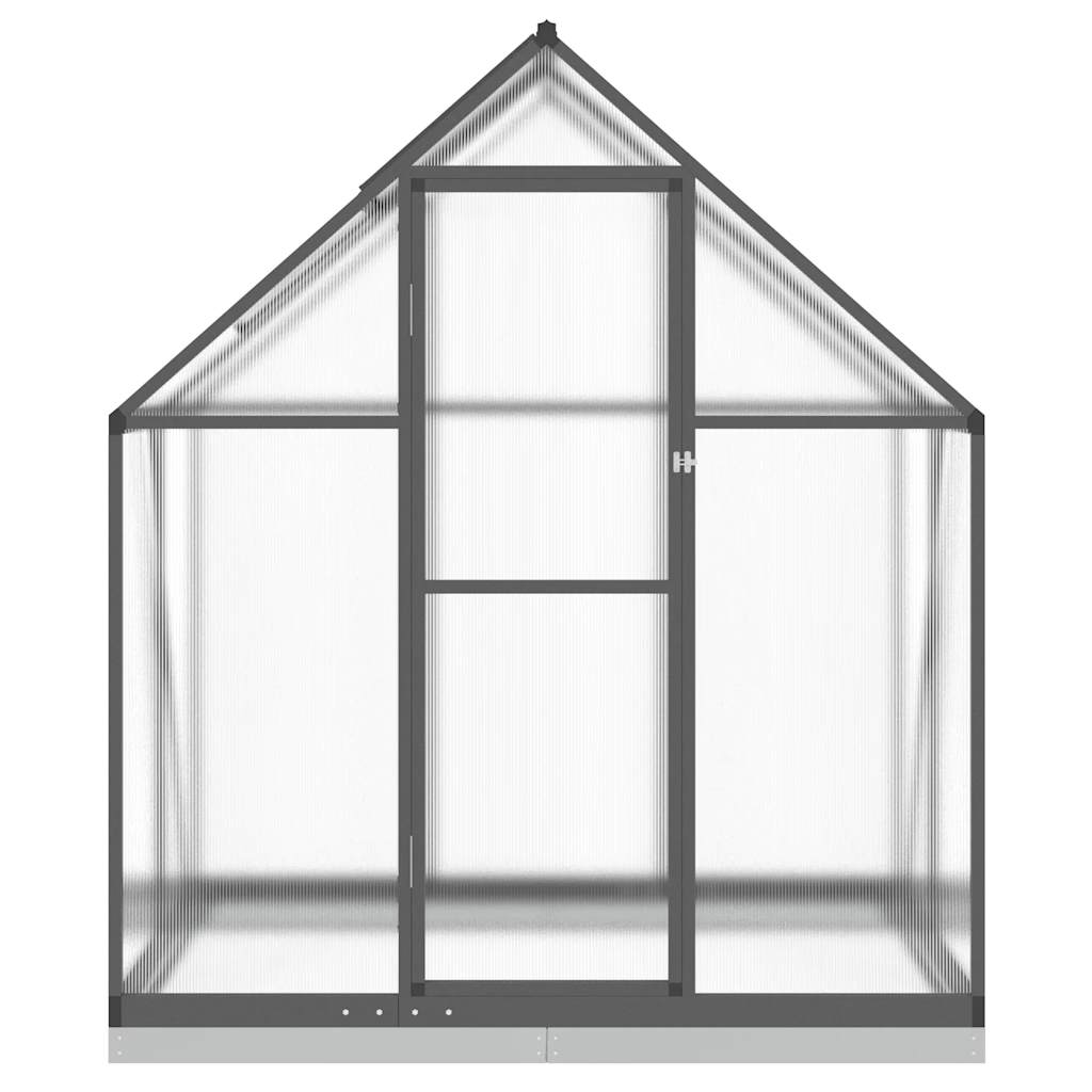 Telaio Serra con Base Antracite 169x114x202 cm in Alluminio
