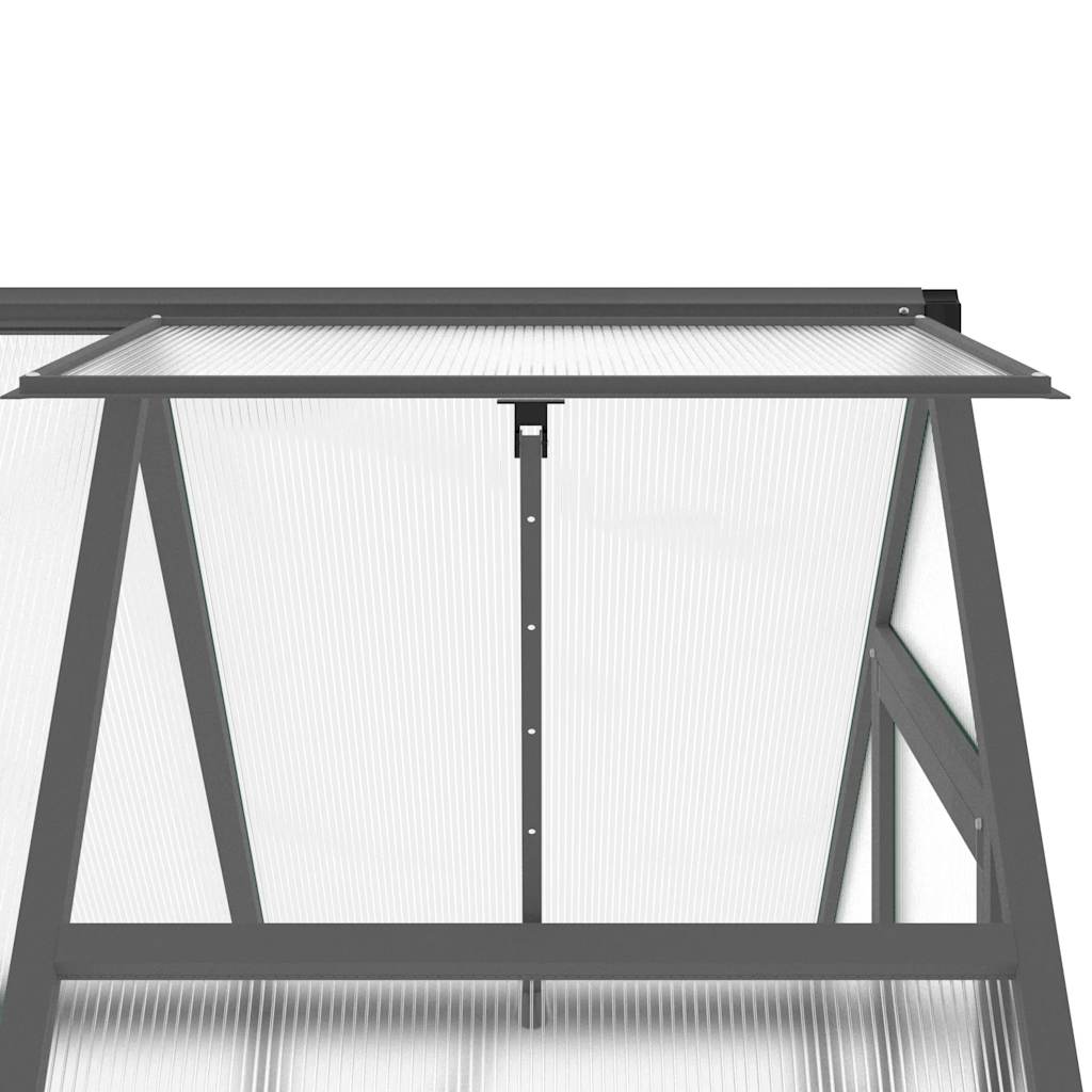Telaio Serra con Base Antracite 169x114x202 cm in Alluminio