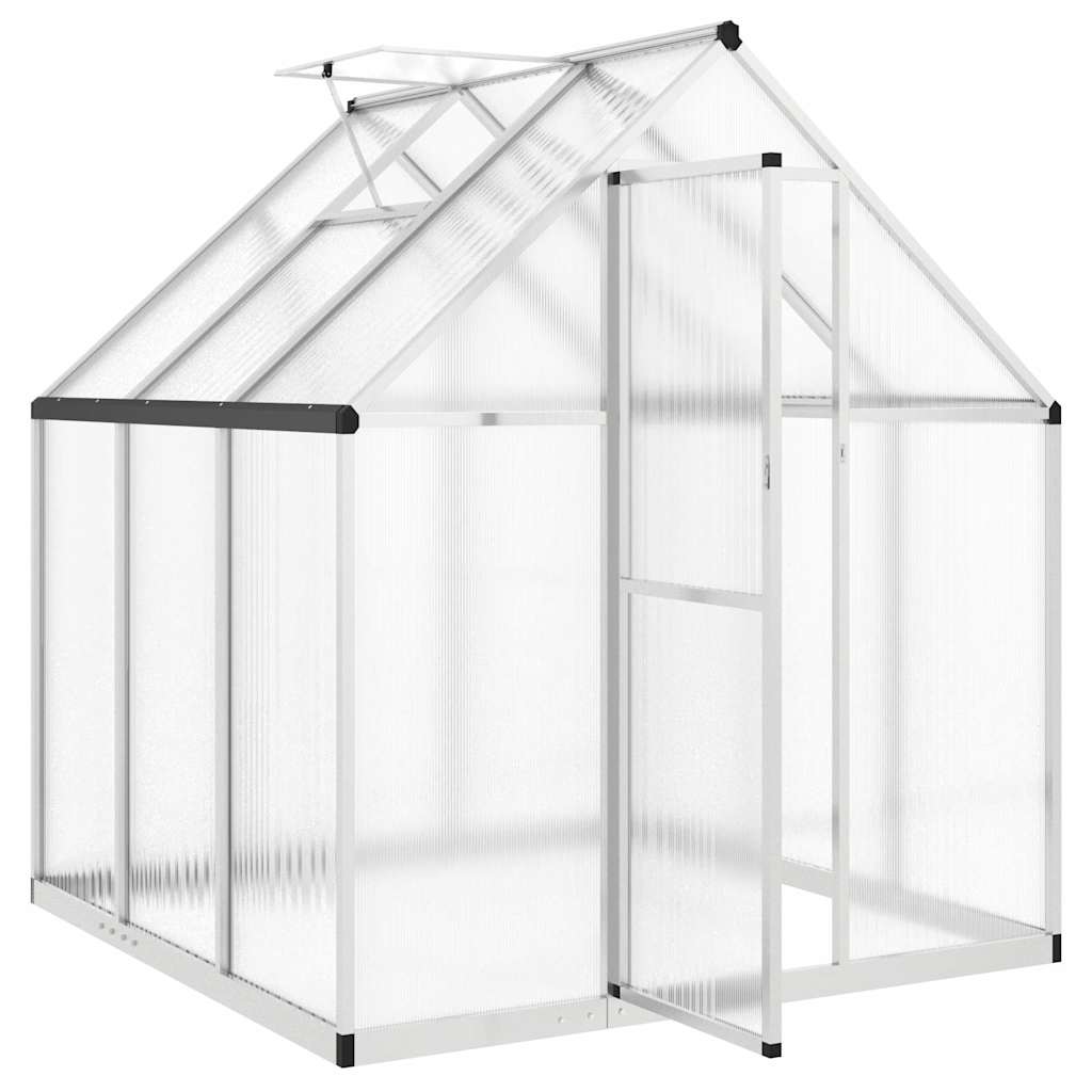 Telaio Serra con Base Argento 169x169x195 cm in Alluminio