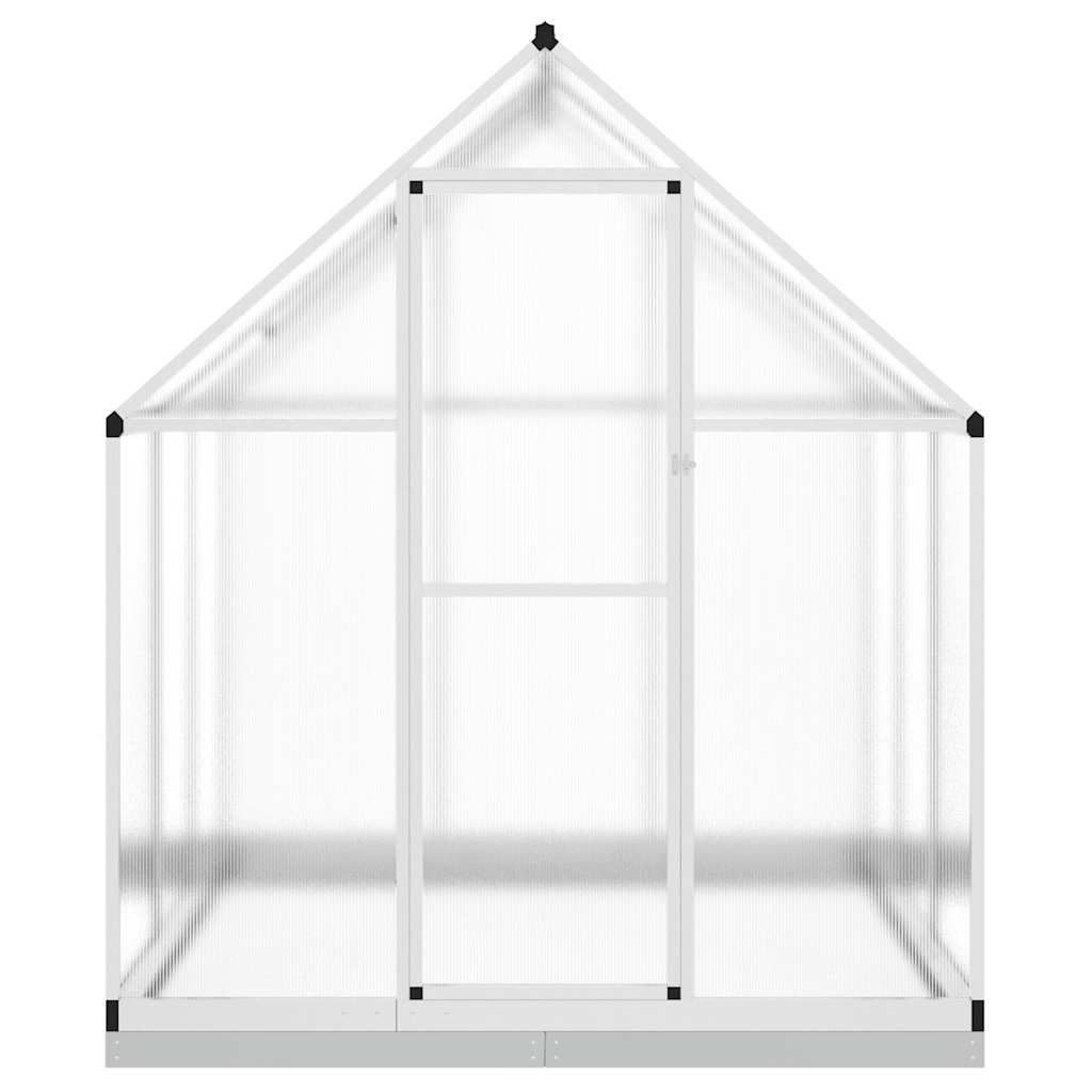 Telaio Serra con Base Argento 169x169x202 cm in Alluminio
