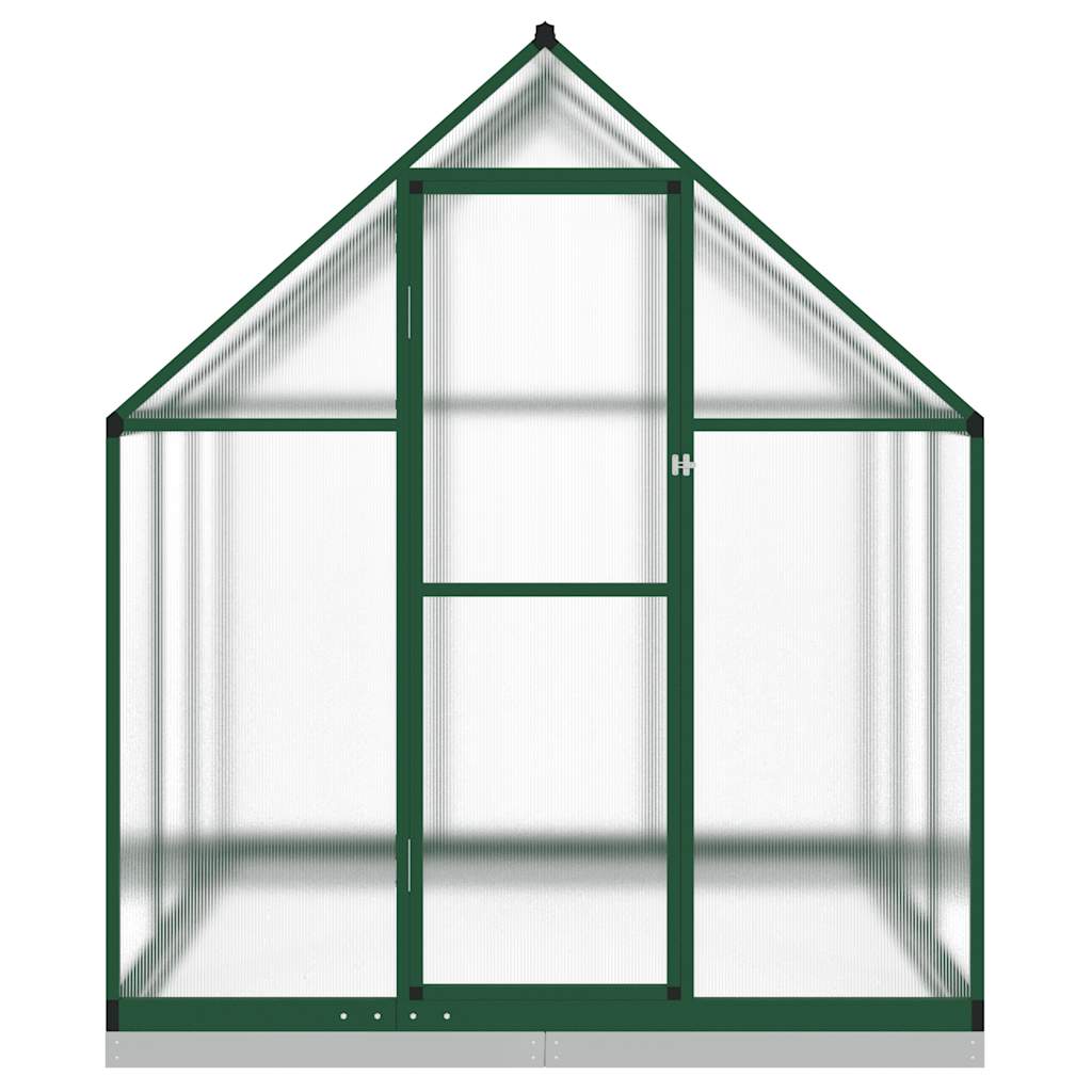 Telaio Serra con Base Verde 169x169x202 cm in Alluminio