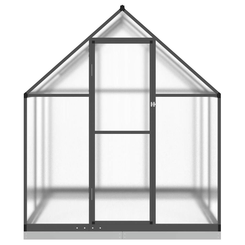 Telaio Serra con Base Antracite 169x169x202 cm in Alluminio