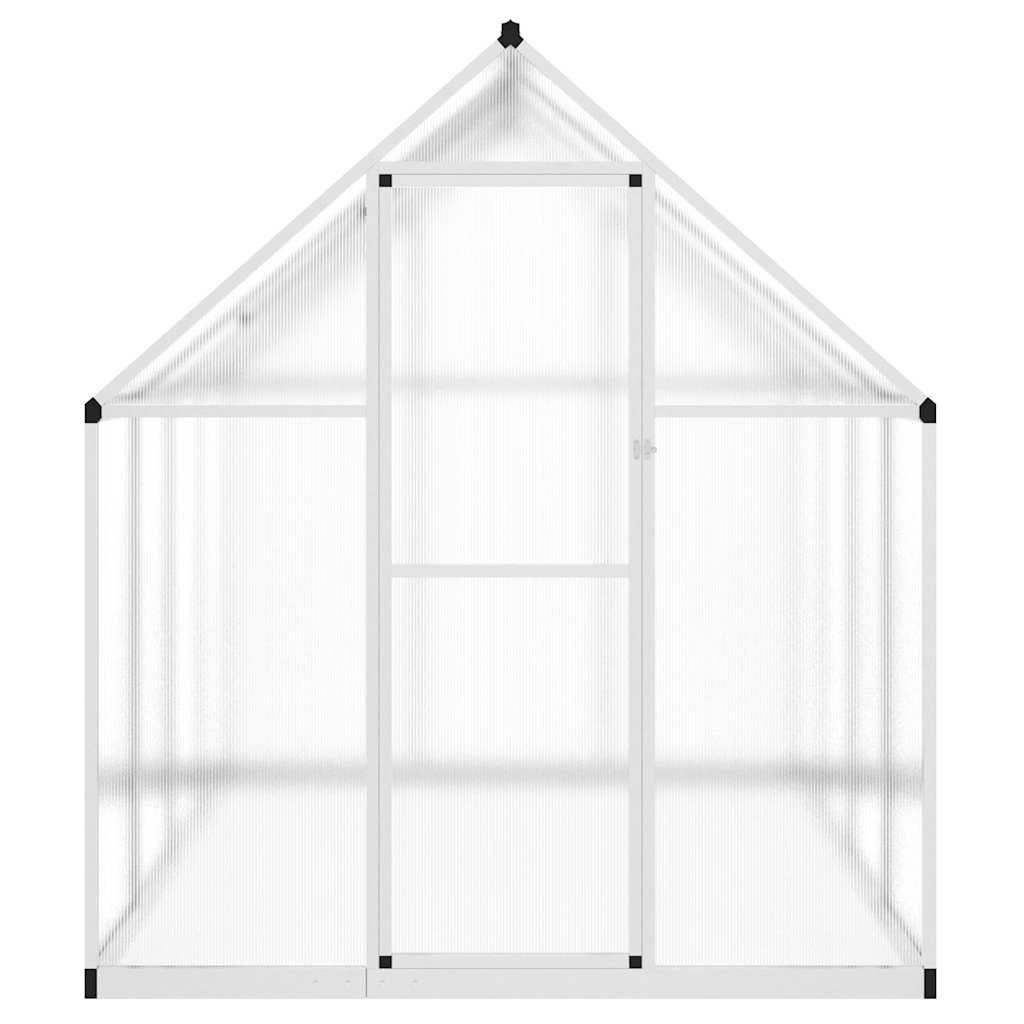 Telaio Serra con Base Argento 224x169x195 cm in Alluminio