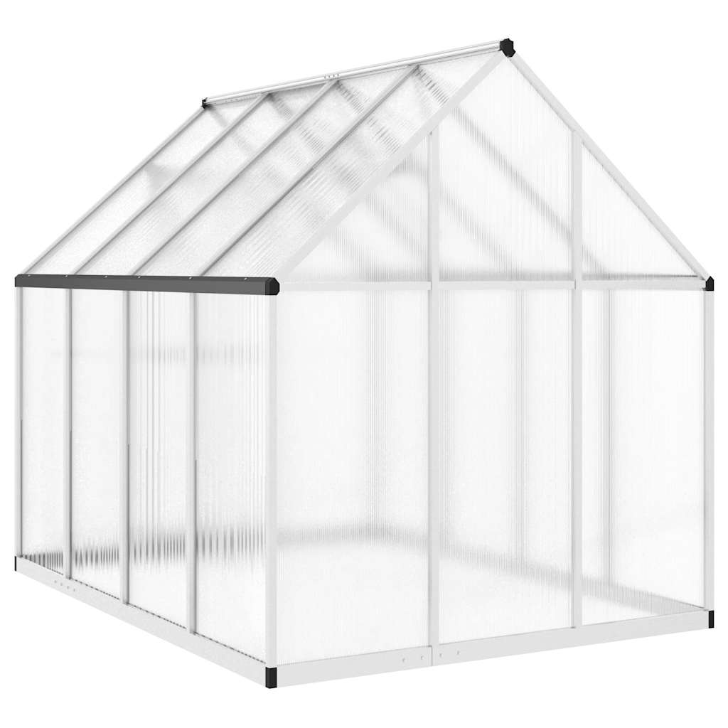Telaio Serra con Base Argento 224x169x195 cm in Alluminio